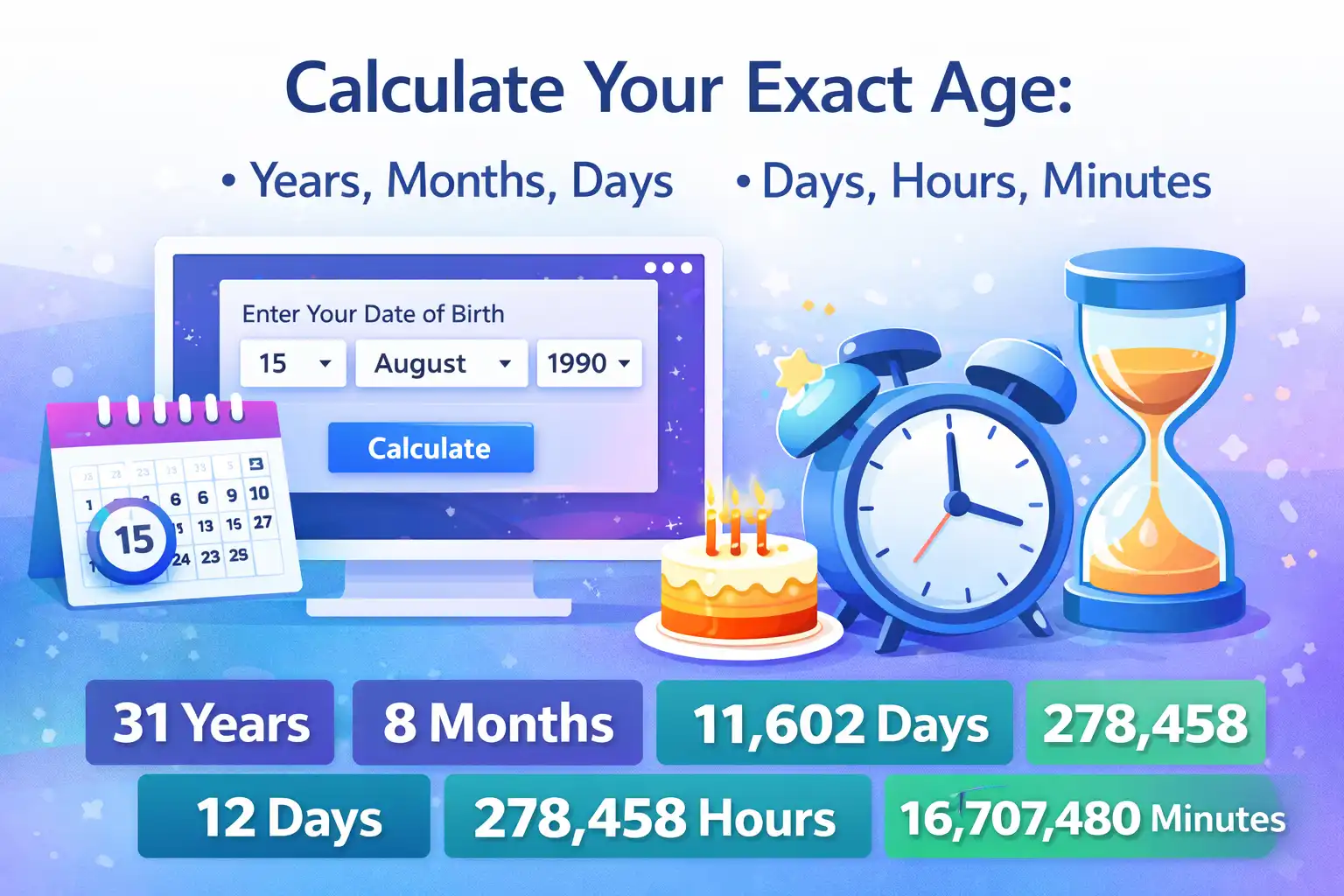 Exact Age Calculator