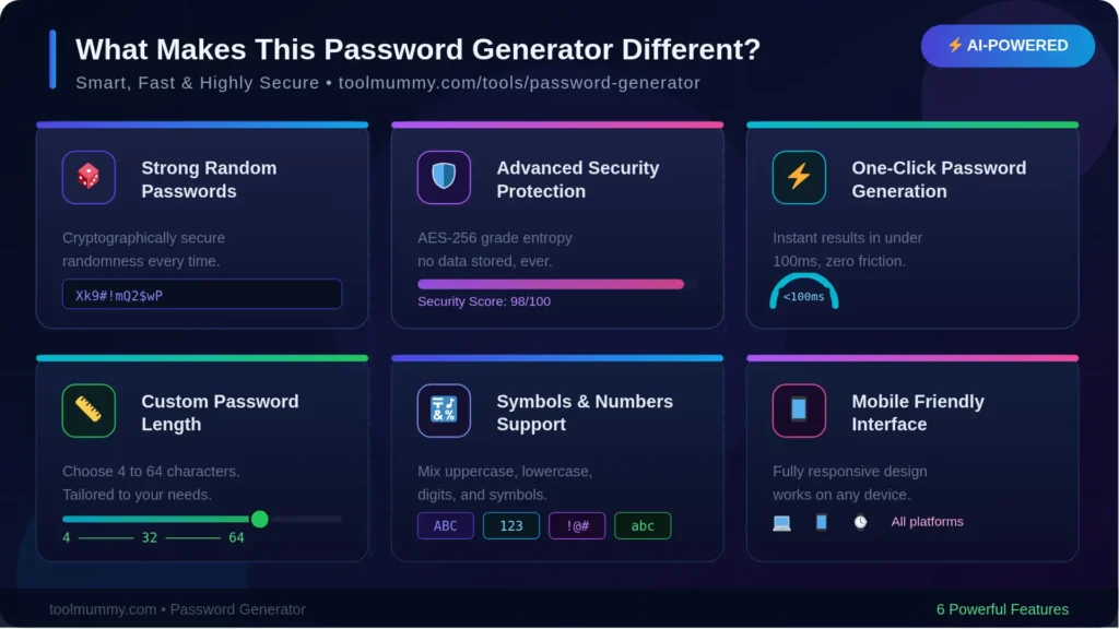What Makes This Password Generator Different