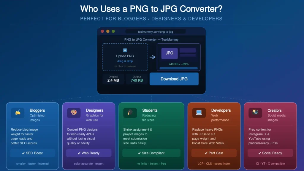 Who Uses a PNG to JPG Converter