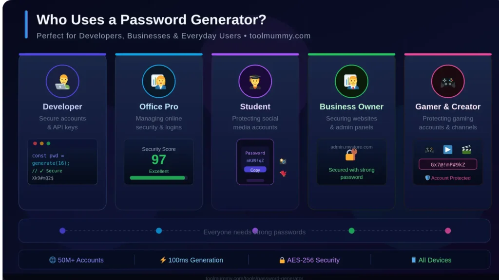Who Uses a Password Generator